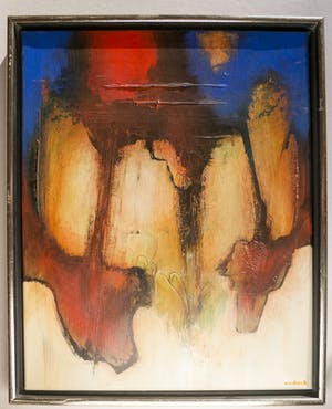 Hans Vanhorck - Abstract painting kopen? Bied vanaf 190!
