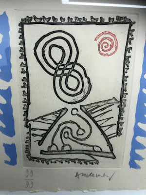 Pierre Alechinsky - Unieke ets kopen? Bied vanaf 750!