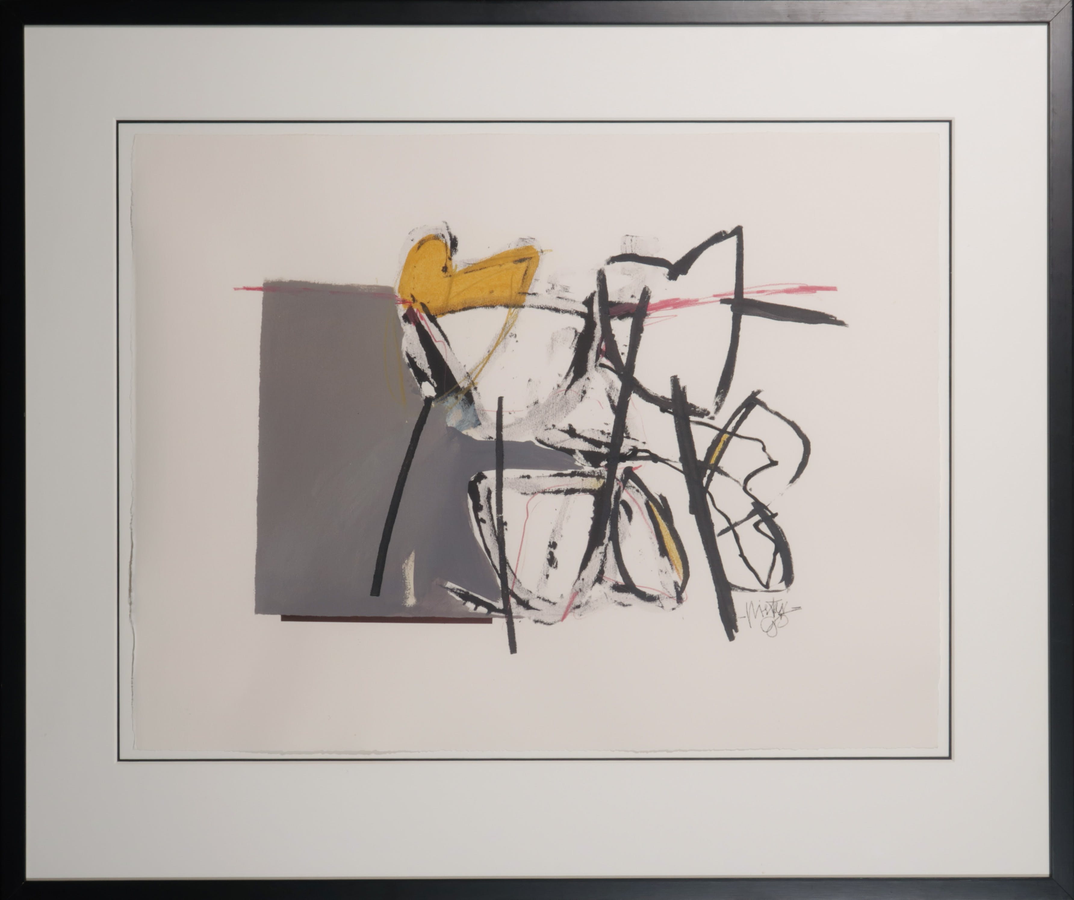 Pieter Vermeulen - Gemengde techniek, Zonder titel - Ingelijst kopen? Bied vanaf 1!