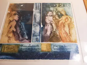 Ton Diekstra - Ets/aquatint , Verweerd verleden III kopen? Bied vanaf 45!