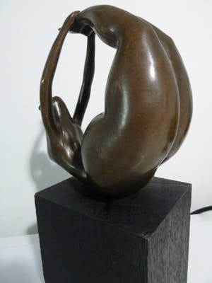 Curiosa - Bronze Garanti Paris j.b. Deposee - Art Deco Nude Woman kopen? Bied vanaf 125!