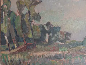 Joseph Raphael - Impressionistisch landschap kaufen? Bieten Sie von 200!