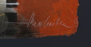 Theo Koster - Zeefdruk en collage, Zonder titel - Ingelijst kopen? Bied vanaf 35!