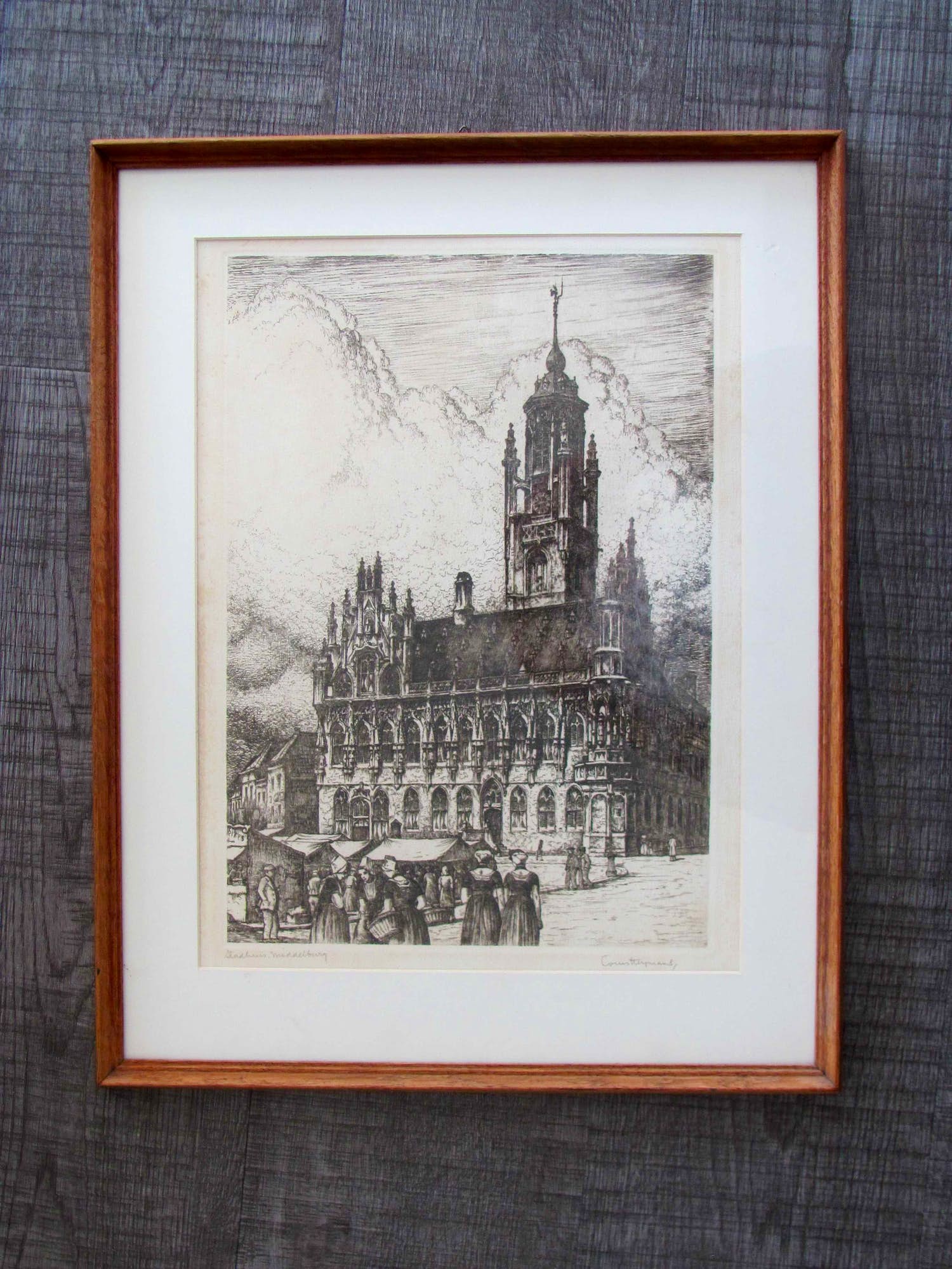 Louis Heijmans - Stadhuis Middelburg verkocht voor € 35!