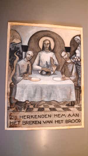 Matthieu Wiegman - zij herkenden hem aan het breken van het brood verkocht voor € 25!