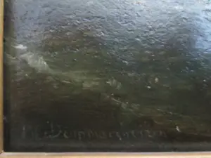 Pieter Cornelis Dommersen - (1834-1912) Zeegezicht kopen? Bied vanaf 600!