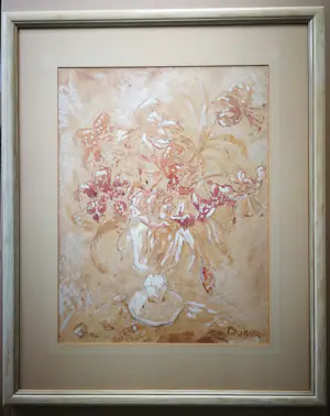 Jacobus Doeser - Bloemen in glazen vaas. kopen? Bied vanaf 109!