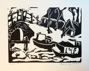 Arie Zuidersma - Gronings landschap verkocht voor € 50!