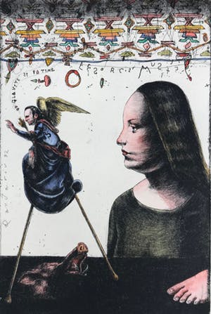 Robert Dandarov - 2 etsen - 1992 - Gesigneerd - 7/50 en AP kopen? Bied vanaf 55!