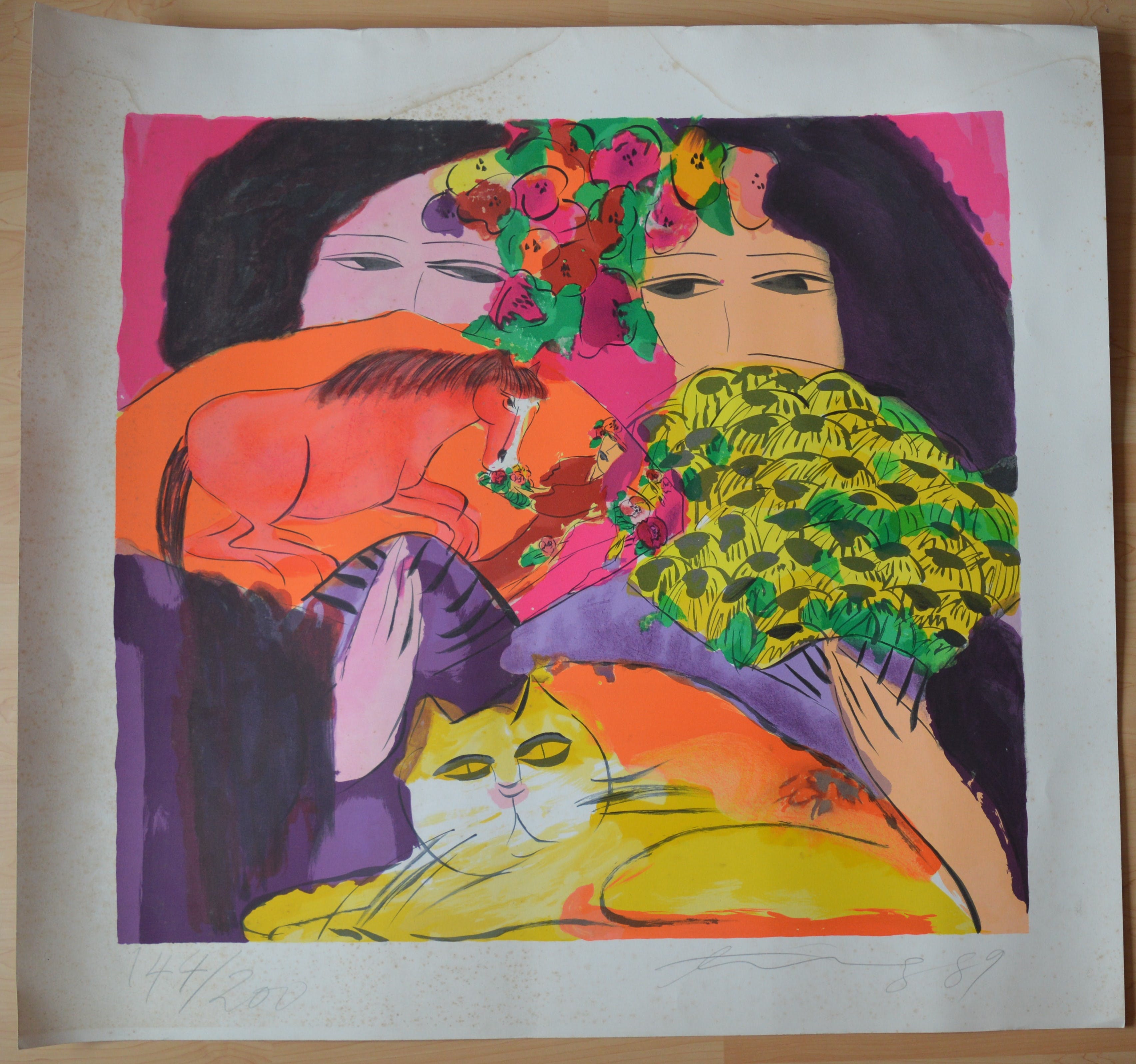 Walasse Ting - Springtime is here. kopen? Bied vanaf 1!