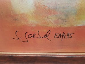 Sylvia Goebel - Zeefdruk kopen? Bied vanaf 50!