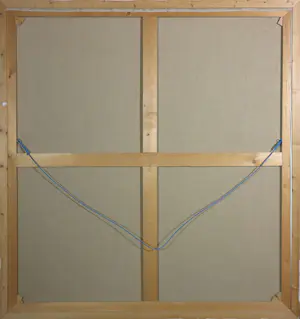 Charlotte Molenkamp - Olieverf op doek, Abstracte compositie - Ingelijst (Zeer groot) kopen? Bied vanaf 1200!