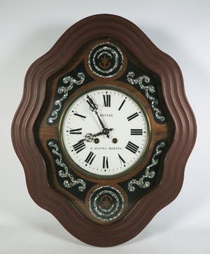 Curiosa - Franse klok ingelegd met paarlemoer kopen? Bied vanaf 100!