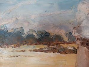 Niet of onleesbaar gesigneerd - Zicht op kerncentrale kopen? Bied vanaf 1!