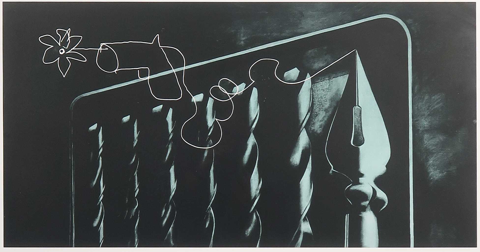 Rob Scholte - Zeefdruk, Pacifisme - Ingelijst kopen? Bied vanaf 200!