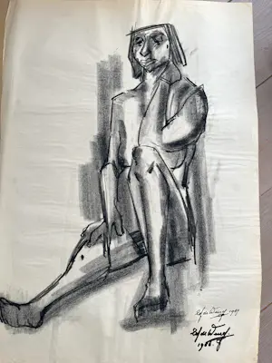 Eef de Weerd - Elegant naakt / Elegant Nude kaufen? Bieten Sie von 75!