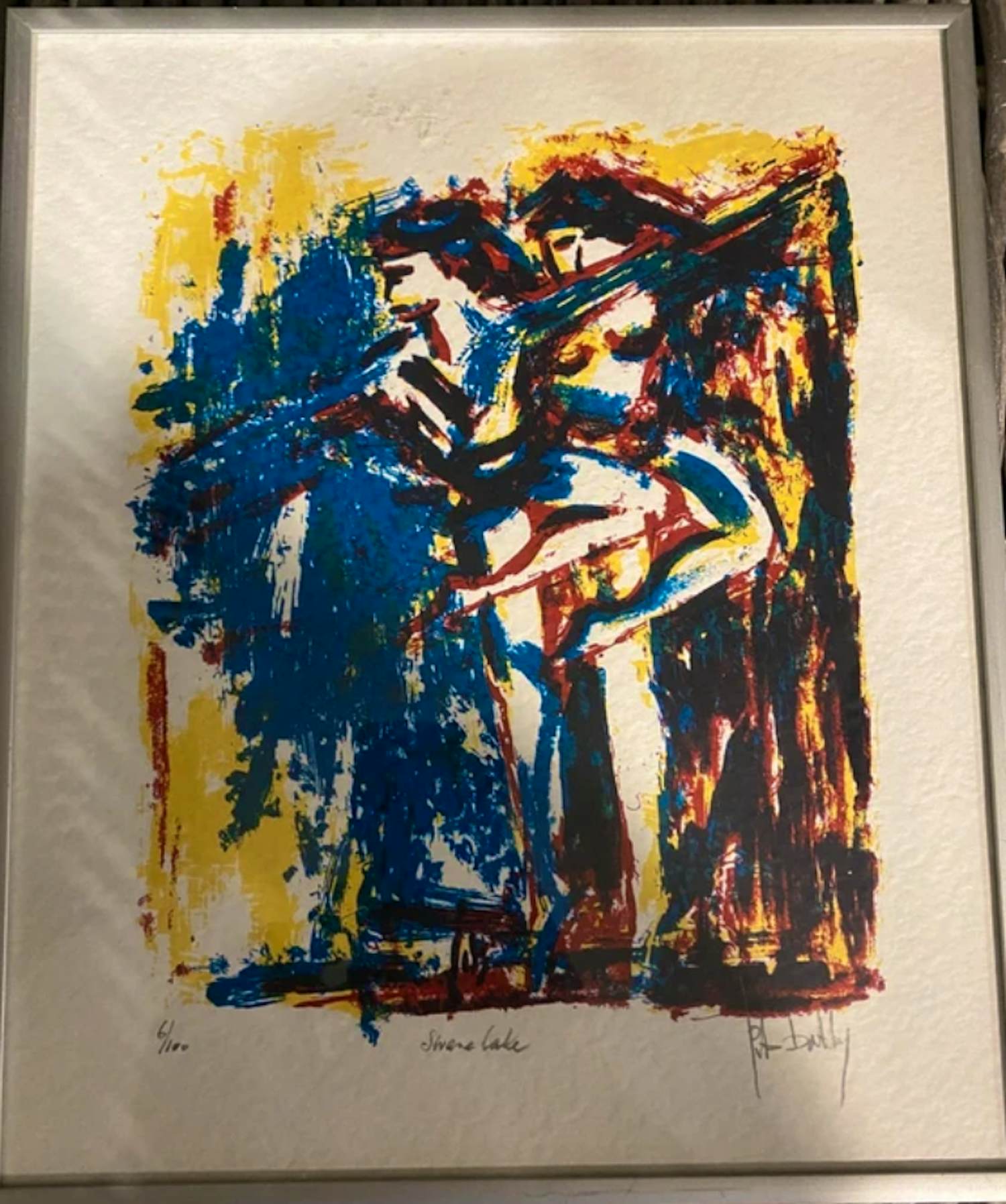 Jits Bakker - 2 Werken - Dancers on stage kopen? Bied vanaf 100!