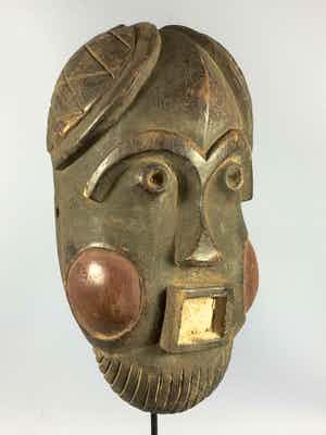 Mambila - 200375 - Rare & Old Tribal used African Mambila mask - Cameroon. verkocht voor € 45!