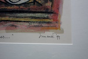 Hans Innemee - Ingelijste zeefdruk: The astonished ones - 1999 (groot) kopen? Bied vanaf 225!