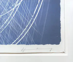 Hans Hartung - L1971 2 B, zincografie (mooi ingelijst) kopen? Bied vanaf 495!