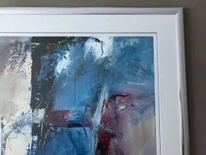 Paula Evers - Rood - blauw - donker midden kopen? Bied vanaf 150!