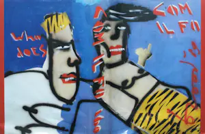 Herman Brood - Omslag + Almanak ASC & AVSV 1990 , Amsterdamsch Studenten Corps kaufen? Bieten Sie von 1!