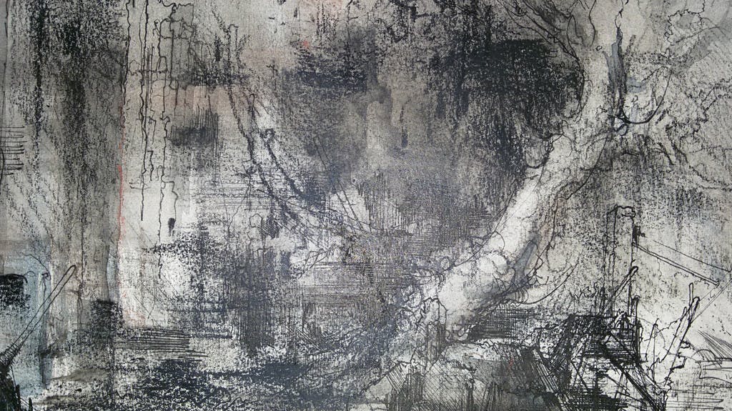 Dirkje Kuik - Nederzetting, tekening (laatste keer!) kopen? Bied vanaf 150!