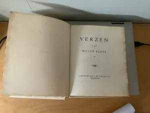Antiquarisch Boek - VERZEN kopen? Bied vanaf 50!