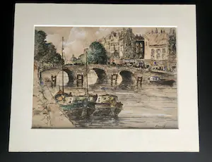Niet of onleesbaar gesigneerd - Torensluis Amsterdam kopen? Bied vanaf 1!