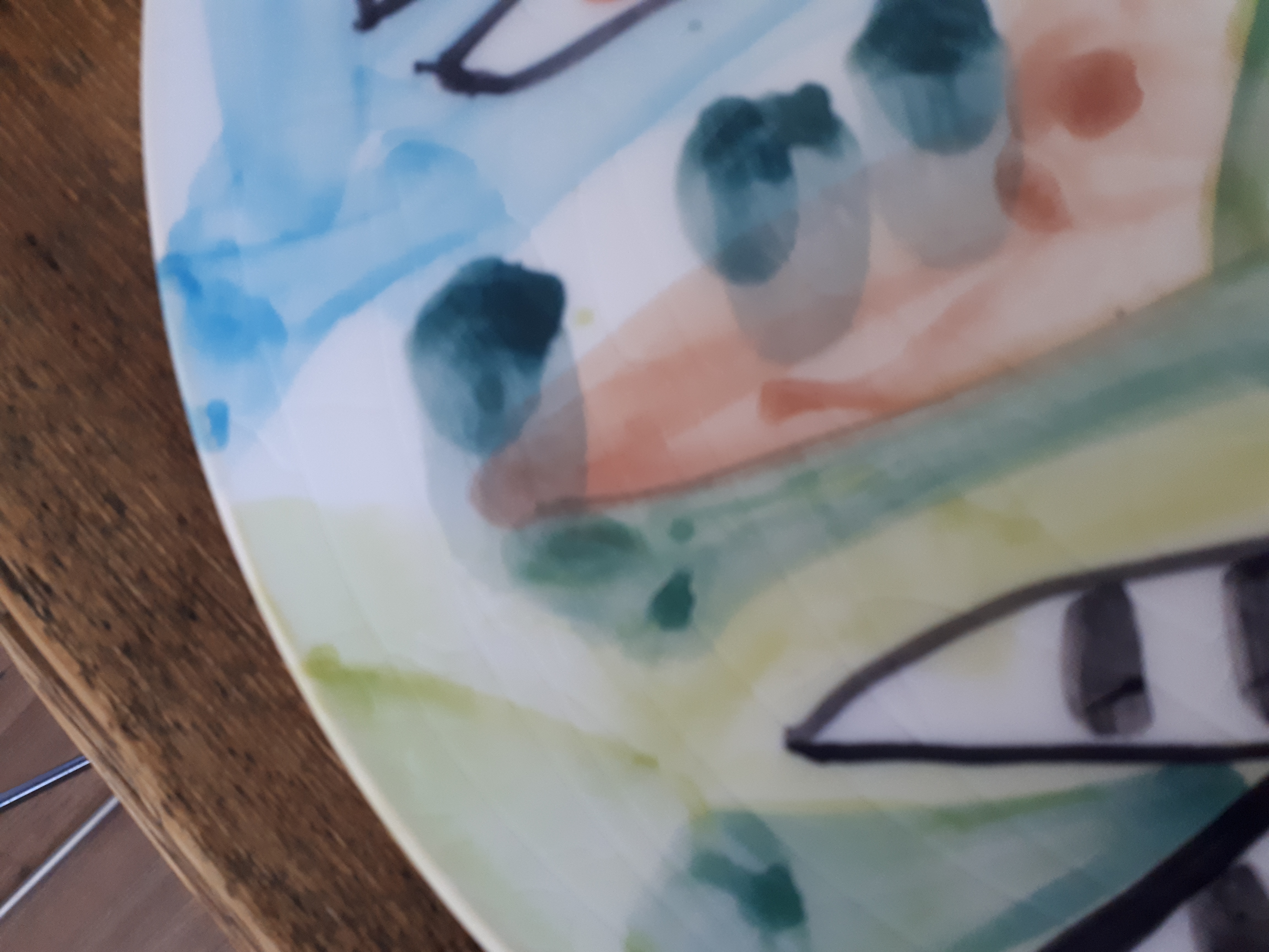 Niet of onleesbaar gesigneerd - 2 borden met vogelmotief -> zie foto's kopen? Bied vanaf 1!