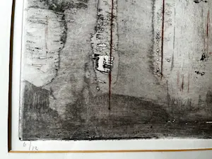 Jan Montyn - ets / aquatint - zonder titel - ingelijst - oplage 6/12 kaufen? Bieten Sie von 100!