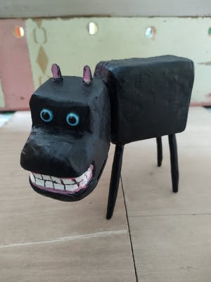 Peter Bastiaanssen - Staande borderliner met hoofd opzij zonder titel kopen? Bied vanaf 140!