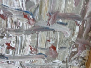 Jacques Slegers - ABSTRACTIE / OLIEVERF PANEEL / 102x72cm / KADER / SIG kopen? Bied vanaf 35!