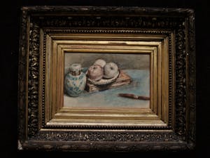 Niet of onleesbaar gesigneerd - Omstreeks 1920 - Stilleven met Delfts Blauw potje - gesigneerd kopen? Bied vanaf 10!