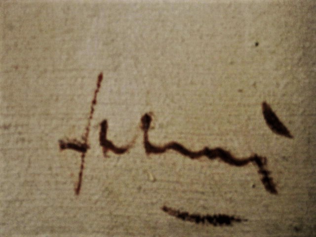 Niet of onleesbaar gesigneerd - ORIGINEEL 1950's Amerikaans Olieverf "Pin-Up girl" gesigneerd kopen? Bied vanaf 1!