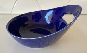 Rorstrand - Blauwe schaal Blå Eld (Blauw Vuur) ontworpen door Hertha Bengtson in 1951 kopen? Bied vanaf 1!
