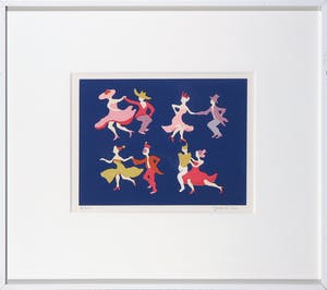 Jurjen Fontein - Zeefdruk, Zonder titel - Ingelijst kopen? Bied vanaf 35!