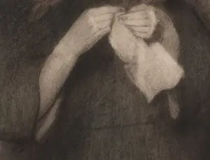 Nicolaas Pieneman - Portret van een meisje met handwerk kopen? Bied vanaf 250!