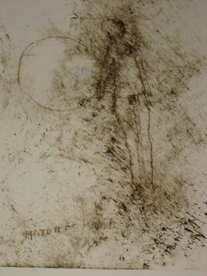 Anton Heyboer - ets getiteld kleed kopen? Bied vanaf 249!