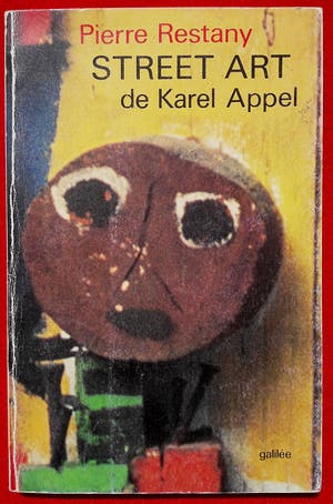 Buy Karel Appel - Street Art, publicatie met originele tekening? Bid from 195!