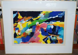 Willem Brauck - Gouache (geschilderd werk) " Bal Masqué " zuurvrij ingelijst kopen? Bied vanaf 200!