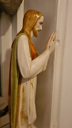 Gebroeders van Paridon - Heilig Hart beeld van Jezus - Art Deco kopen? Bied vanaf 50!
