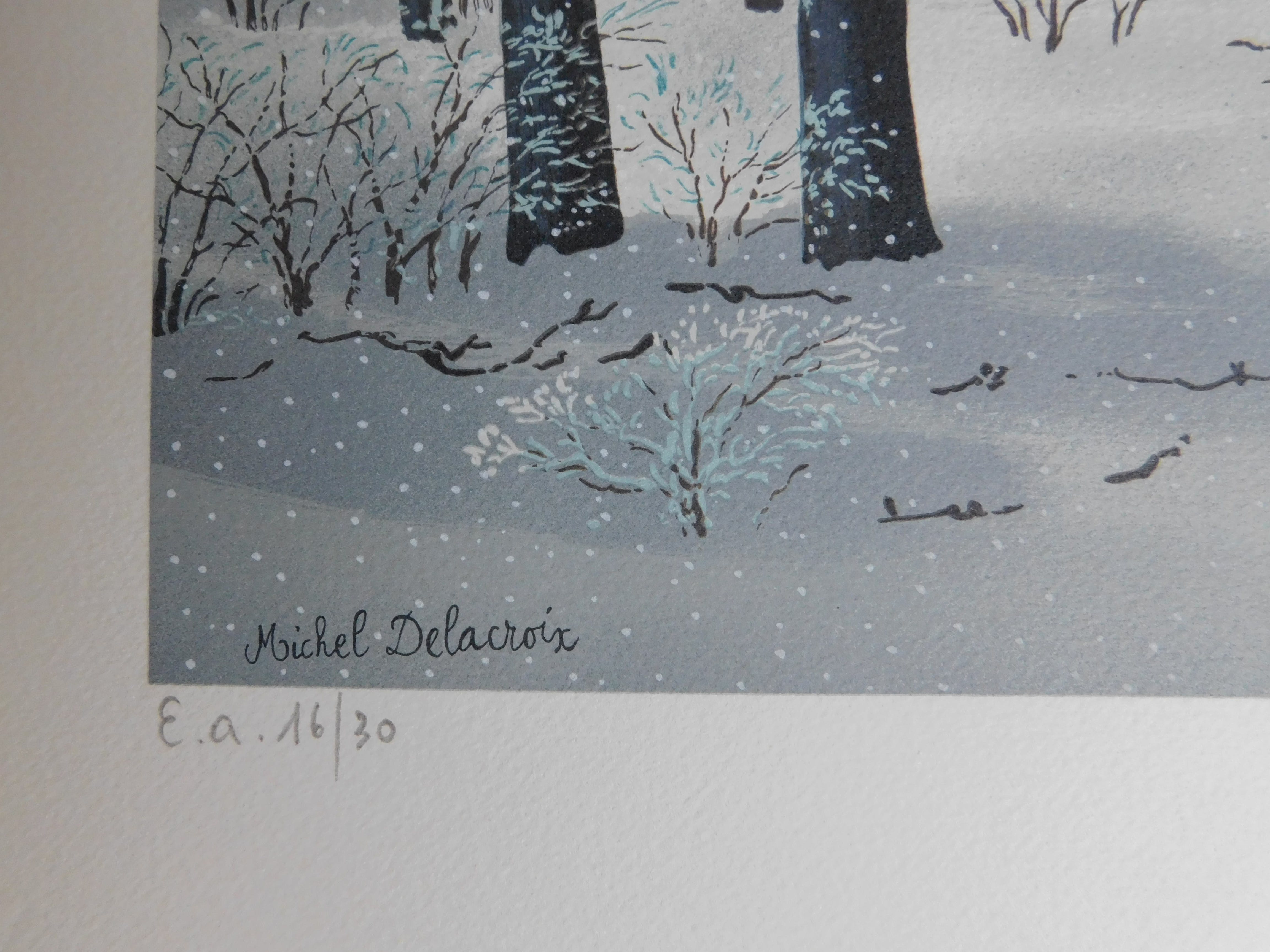 Michel Delacroix - La Chasse d'Hiver kopen? Bied vanaf 70!