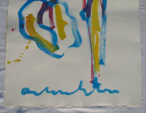 Anton Heyboer - Acrylverf , Man en Vrouw – ca. 1985 kopen? Bied vanaf 130!