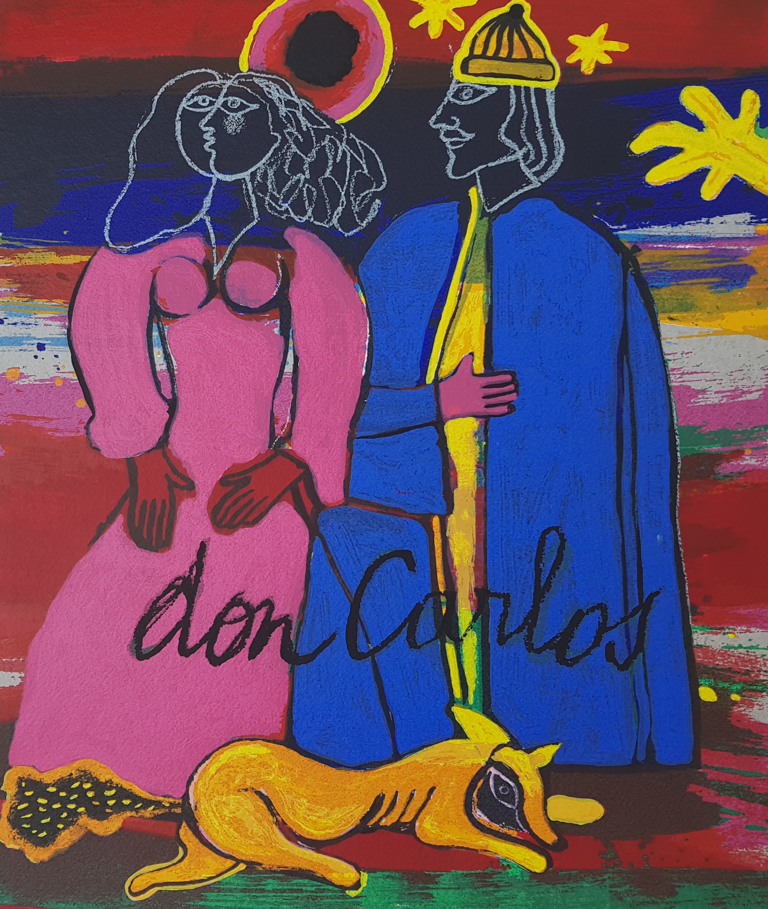 Corneille - 6 prachtige litho's 156/200, gesigneerd en '90 kopen? Bied vanaf 950!