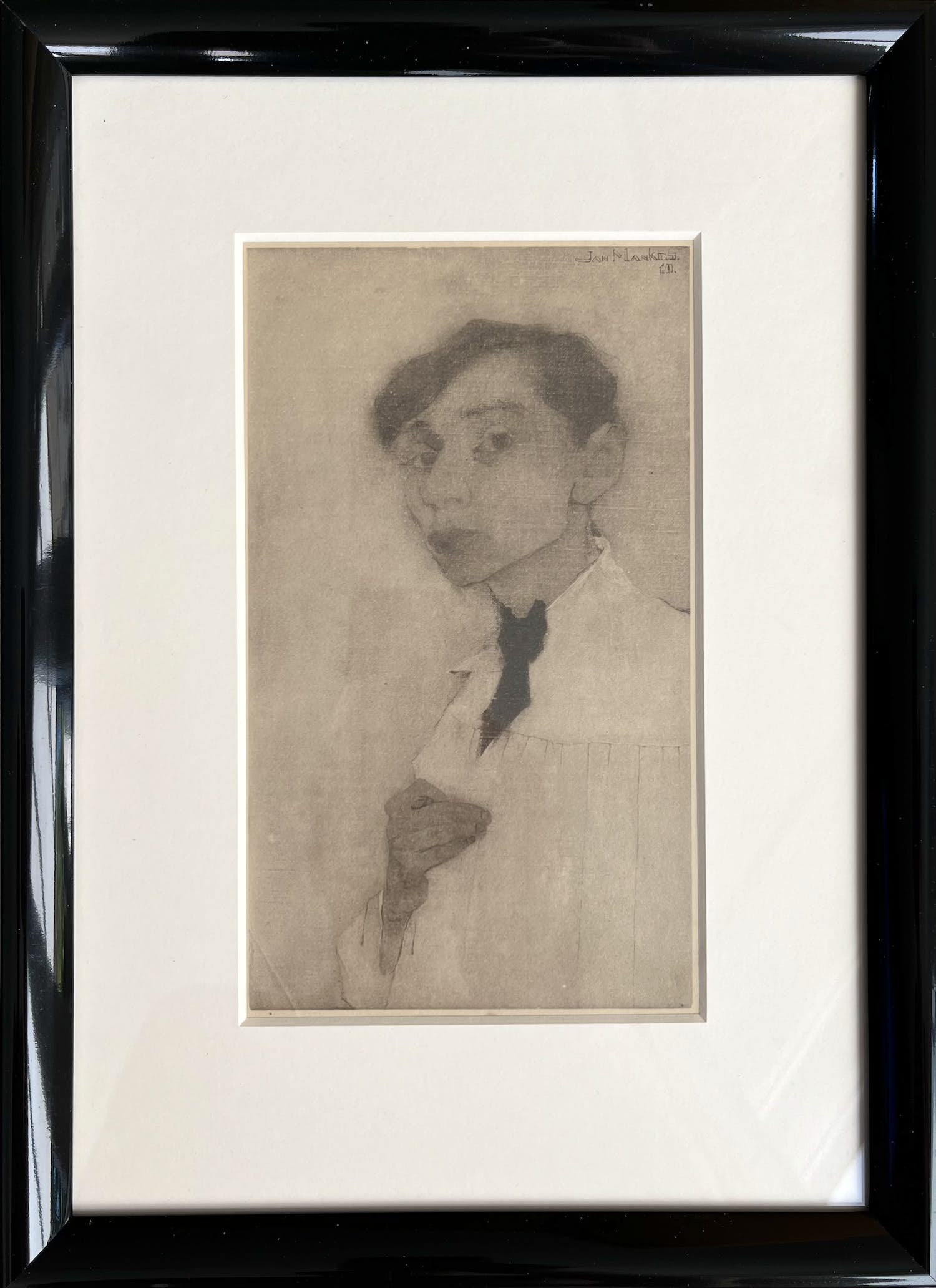 Jan Mankes - Originele Heliogravure - Zelfportret 1923 kopen? Bied vanaf 65!
