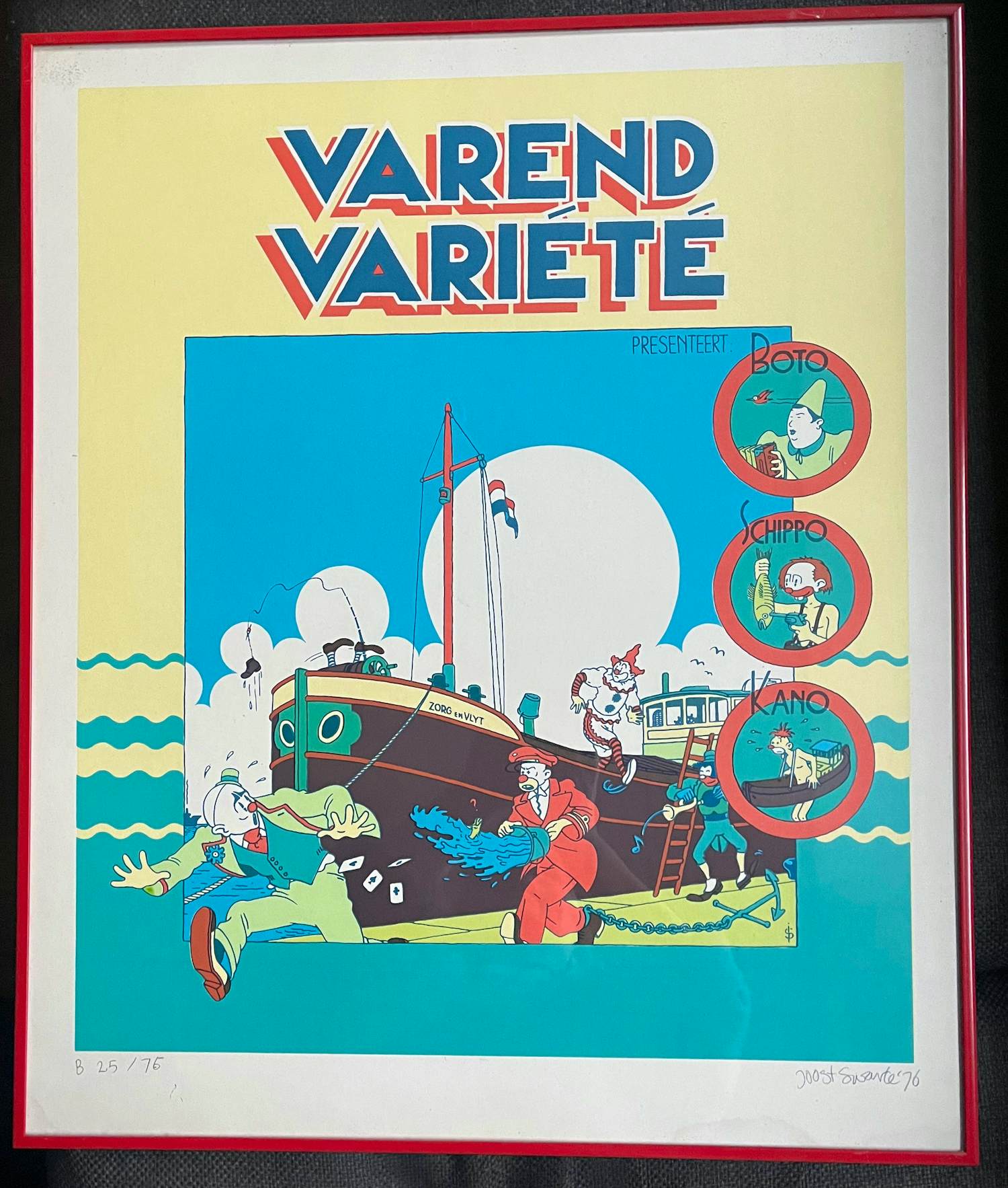 Joost Swarte - Varend Variété kopen? Bied vanaf 50!