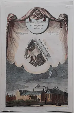 Jan Goeree - 8 prenten Amsterdam naar het beeld van 1544 kopen? Bied vanaf 30!