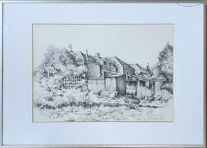 Dook Everse - Schaardijk - Kralingse veer | Ingelijst kopen? Bied vanaf 35!