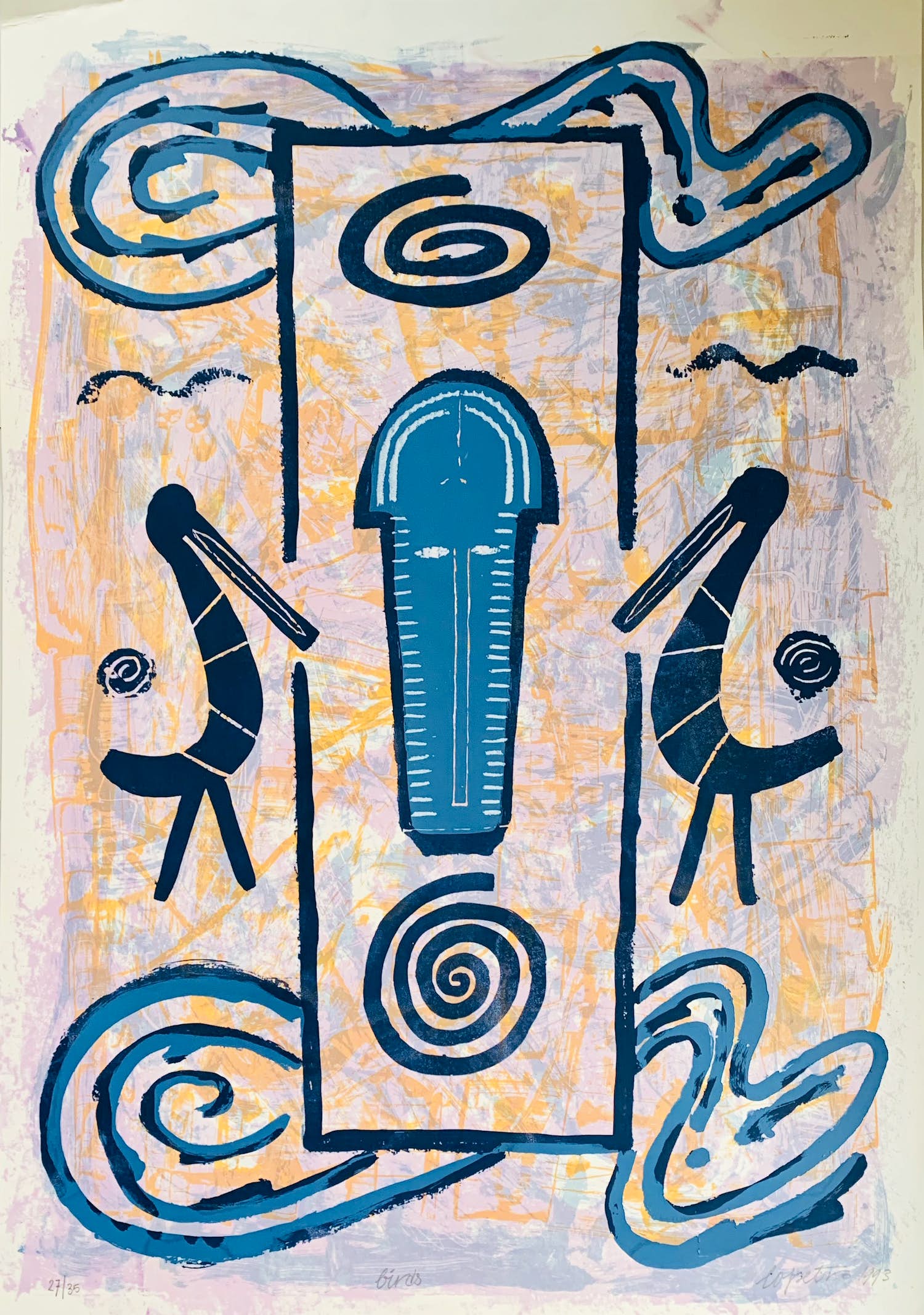 Bettina Lopetro - Birds verkocht voor € 33!